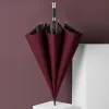 Hengdun's new light luxury metal-handled business long-handled umbrella, reinforced and wind-resistant golf umbrella with black rubber coating for sun protection and all-weather use, straight-handled umbrella, corporate advertising gift umbrella, available for wholesale and customized LOGO Application Scenario